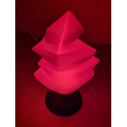 Accent Lamp "Rock Geode" E14 customizable color