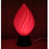 Spiral Accent Lamp "Flame" E14 customizable color